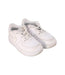 A White Sneakers from Nike in size 3T for boy. (Front View)