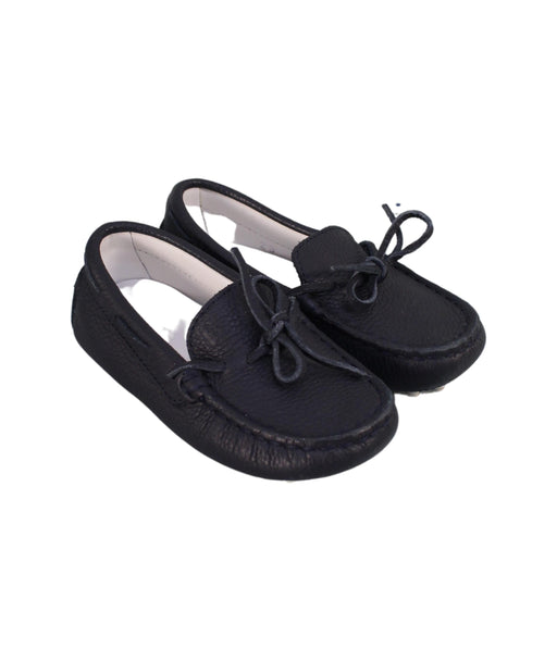 A Black Loafers & Moccasins from Tod’s in size 18-24M for girl. (Front View)