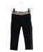 A Black Casual Pants from Little Marc Jacobs in size 2T for girl. (Front View)