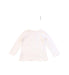 A White Long Sleeve Tops from Crewcuts in size 2T for girl. (Back View)