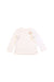 A White Long Sleeve Tops from Crewcuts in size 2T for girl. (Front View)