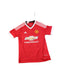 A Red Active Tops from Adidas in size 11Y for boy. (Front View)