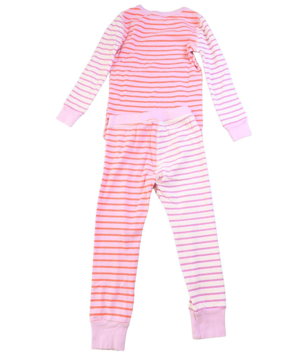 A Pink Pyjama Sets from Crewcuts in size 4T for girl. (Back View)