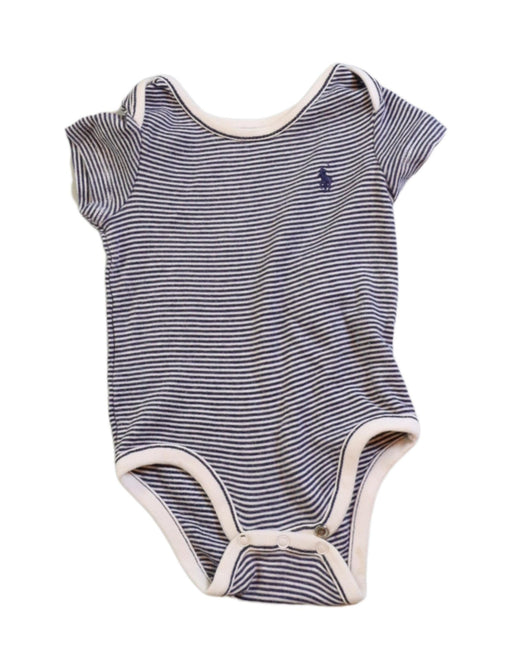 A Navy Bodysuits from Ralph Lauren in size 0-3M for boy. (Front View)