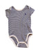 A Navy Bodysuits from Ralph Lauren in size 0-3M for boy. (Front View)