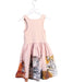 A Pink Sleeveless Dresses from Molo in size 5T for girl. (Back View)