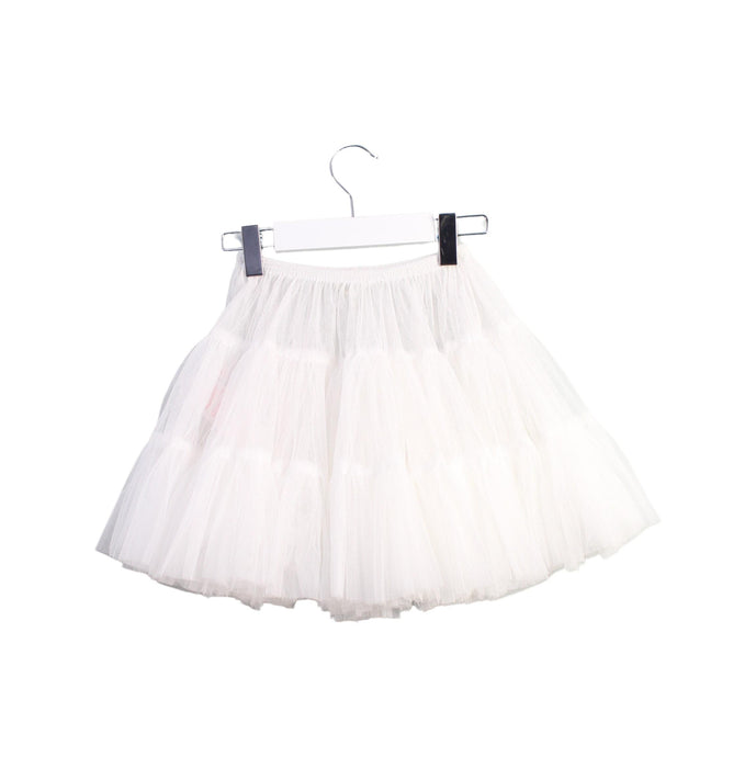 A White Tulle Skirts from Nicholas & Bears in size 6T for girl. (Back View)