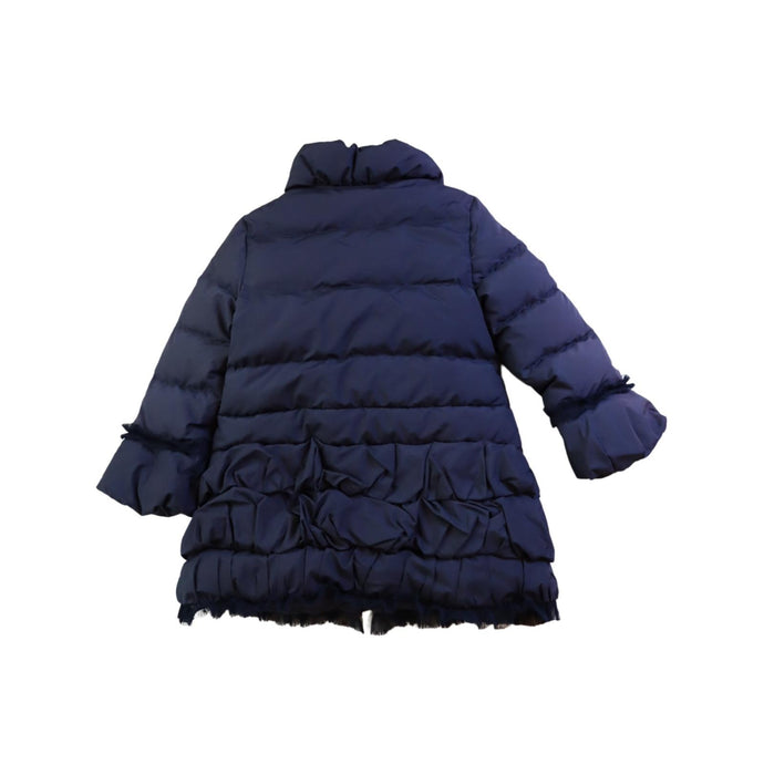 A Navy Puffer/Quilted Coats & Outerwear from Nicholas & Bears in size 4T for girl. (Back View)