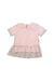A Pink Short Sleeve Tops from Baker by Ted Baker in size 5T for girl. (Back View)
