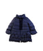 A Navy Puffer/Quilted Coats & Outerwear from Nicholas & Bears in size 4T for girl. (Front View)