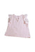 A Pink Sleeveless Tops from Jacadi in size 4T for girl. (Back View)