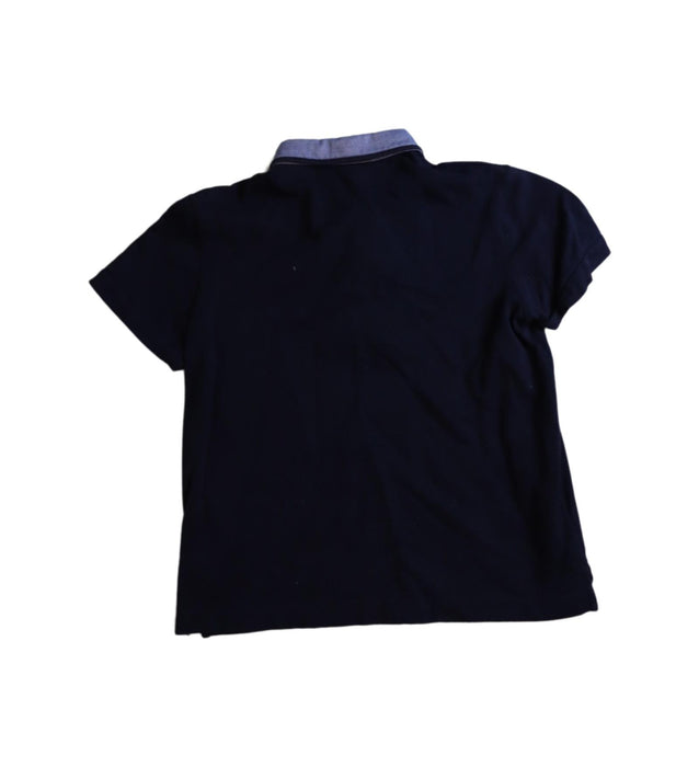 A Navy Short Sleeve Polos from Nicholas & Bears in size 6T for boy. (Back View)