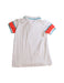 A White Short Sleeve Polos from Jacadi in size 6T for boy. (Back View)