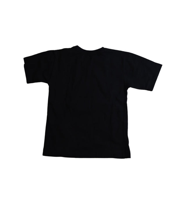 A Black Short Sleeve T Shirts from Moschino in size 4T for boy. (Back View)