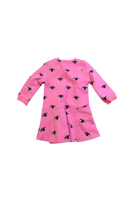 A Pink Sweater Dresses from Kenzo in size 6-12M for girl. (Back View)