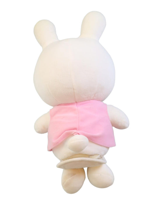 A White Soft Toys from Combi in size 0-3M for girl. (Back View)