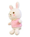 A White Soft Toys from Combi in size 0-3M for girl. (Front View)