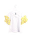 A White Short Sleeve Tops from Seed in size 9Y for girl. (Back View)
