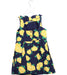 A Blue Sleeveless Dresses from Janie & Jack in size 8Y for girl. (Back View)