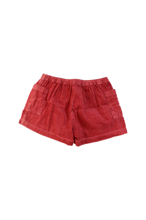 A Red Shorts from Excuse My French in size 14Y for girl. (Back View)