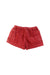 A Red Shorts from Excuse My French in size 14Y for girl. (Back View)