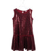 A Metallic Sleeveless Dresses from Monnalisa in size 10Y for girl. (Front View)