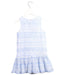 A Blue Sleeveless Dresses from Pippa & Julie in size 5T for girl. (Back View)