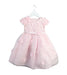 A Pink Short Sleeve Dresses from Sarah Louise in size 2T for girl. (Front View)