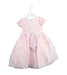 A Pink Short Sleeve Dresses from Sarah Louise in size 2T for girl. (Back View)