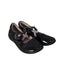 A Black Flats from Lelli Kelly in size 4T for girl. (Front View)