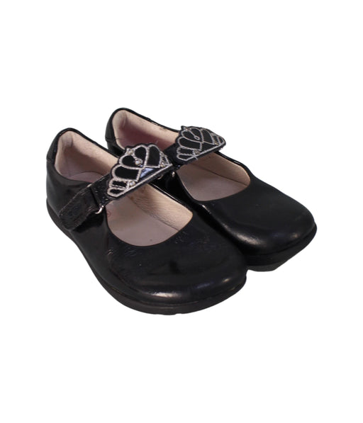 A Black Flats from Lelli Kelly in size 5T for girl. (Front View)