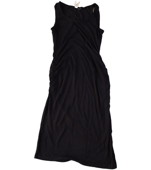 A Black Sleeveless Dresses from Seraphine in size S for maternity. (Front View)
