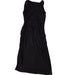 A Black Sleeveless Dresses from Seraphine in size S for maternity. (Back View)