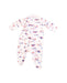 A White Jumpsuits from Petit Bateau in size 6-12M for boy. (Back View)
