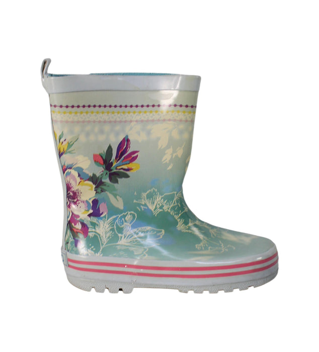 A White Rain Boots from Kenzo in size 4T for girl. (Back View)