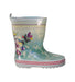 A White Rain Boots from Kenzo in size 4T for girl. (Back View)