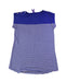A Blue Short Sleeve Tops from Seraphine in size Maternity-M for maternity. (Front View)