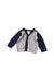 A Grey Cardigans from Jacadi in size 6-12M for boy. (Front View)