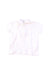 A White Short Sleeve Polos from Cyrillus in size 12-18M for boy. (Front View)