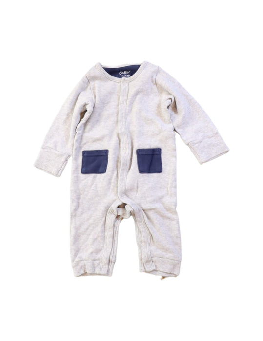 A Grey Long Sleeve Jumpsuits from Cath Kidston in size 3-6M for neutral. (Front View)