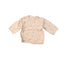 A Brown Long Sleeve Tops from Nature Baby in size 3-6M for girl. (Front View)