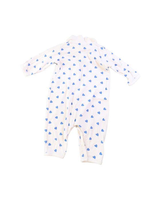 A White Long Sleeve Jumpsuits from Petit Bateau in size 3-6M for girl. (Back View)