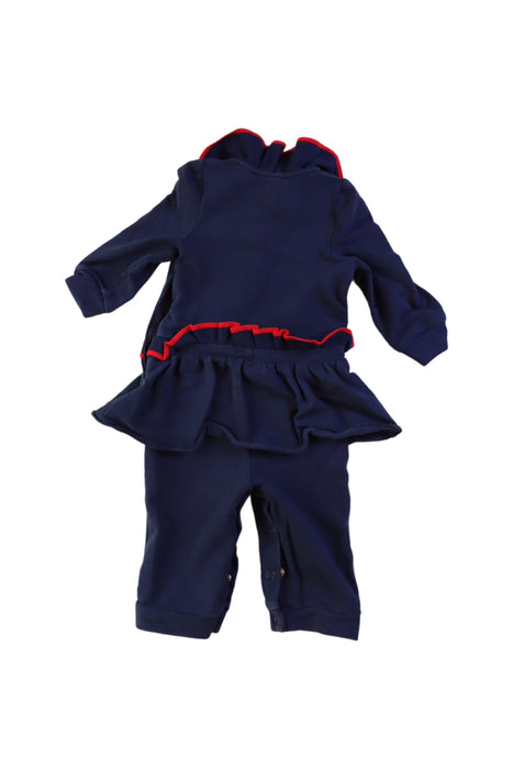 A Navy Long Sleeve Jumpsuits from Ferrari in size 3-6M for girl. (Back View)