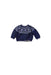 A Navy Knit Sweaters from The Little White Company in size 0-3M for boy. (Front View)
