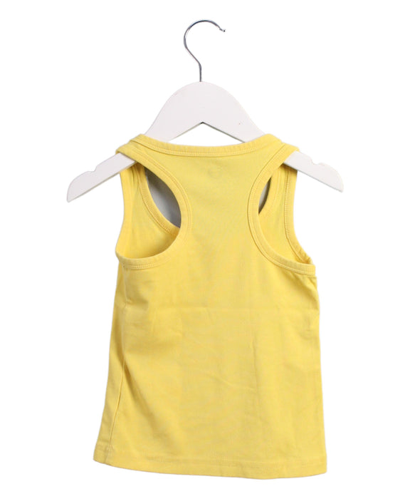 A Yellow Short Sleeve Tops from :CHOCOOLATE AAPE by A Bathing Ape in size 2T for girl. (Back View)