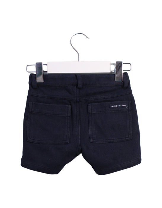 A Navy Shorts from Jacadi in size 12-18M for girl. (Back View)