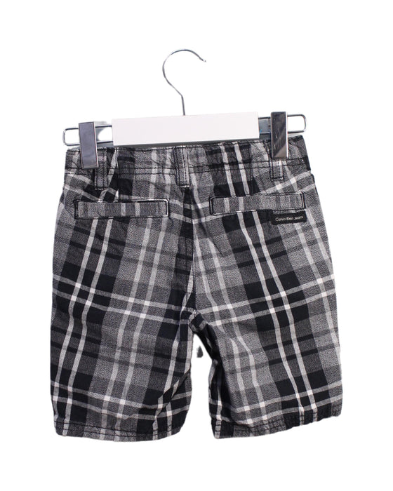 A Grey Shorts from Calvin Klein in size 3T for boy. (Back View)