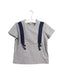 A Grey Short Sleeve Tops from Nicholas & Bears in size 2T for girl. (Front View)