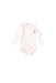 A Ivory Long Sleeve Bodysuits from Petit Bateau in size 12-18M for girl. (Front View)