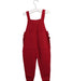 A Red Long Overalls from Sam & Louloute in size 18-24M for girl. (Back View)